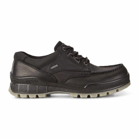 ECCO Men's 831714 Track 25 Lo Black Nubuck GORE-TEX Waterproof For Now Oxfords