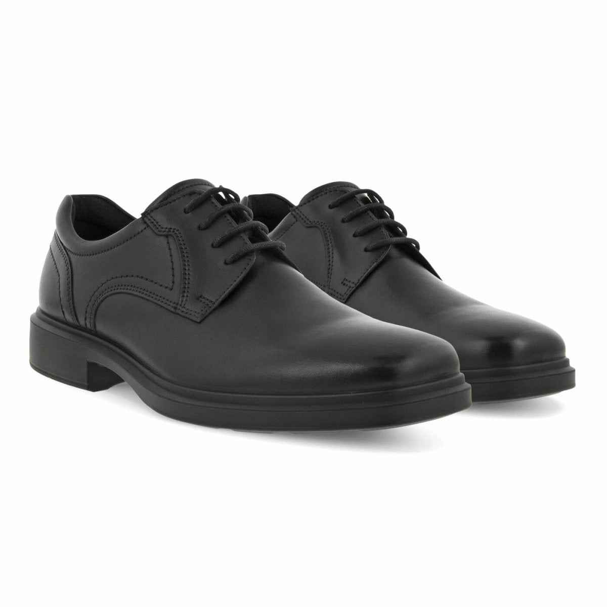 ECCO Men's Helsinki 2.0 Plain Toe Oxford Black Barefoot Oxfords
