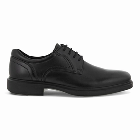 ECCO Men's Helsinki 2.0 Plain Toe Oxford Black Comfy Oxford Shoes