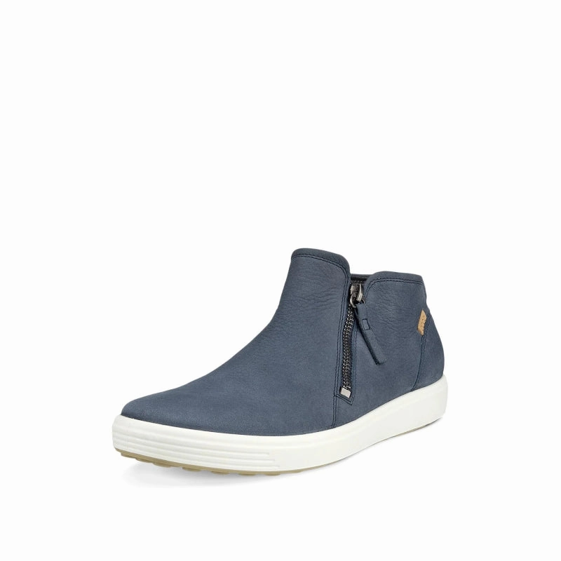 Ecco Women's Soft 7 Low Boot - Marine Shoe Dresser Storage