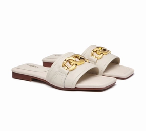 Open Toe Leather Flat Sandals Women Chela Esprit Nadine Espadrilles