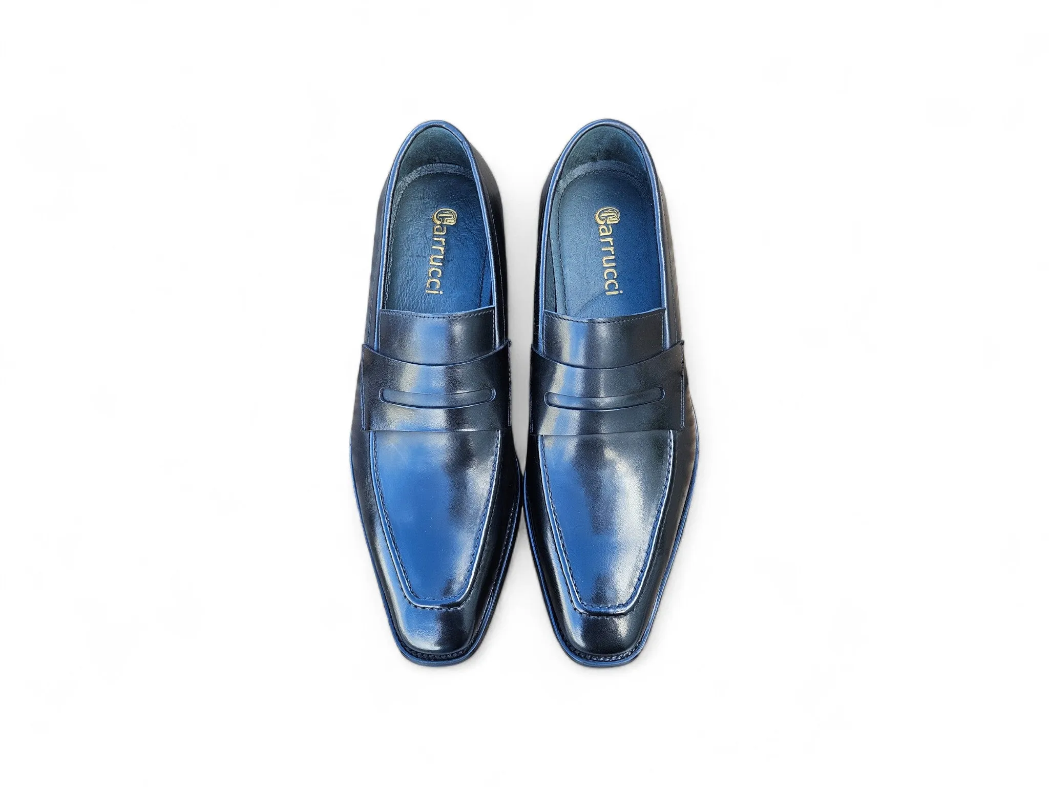 Dress Loafers Patina Finished Penny Loafer