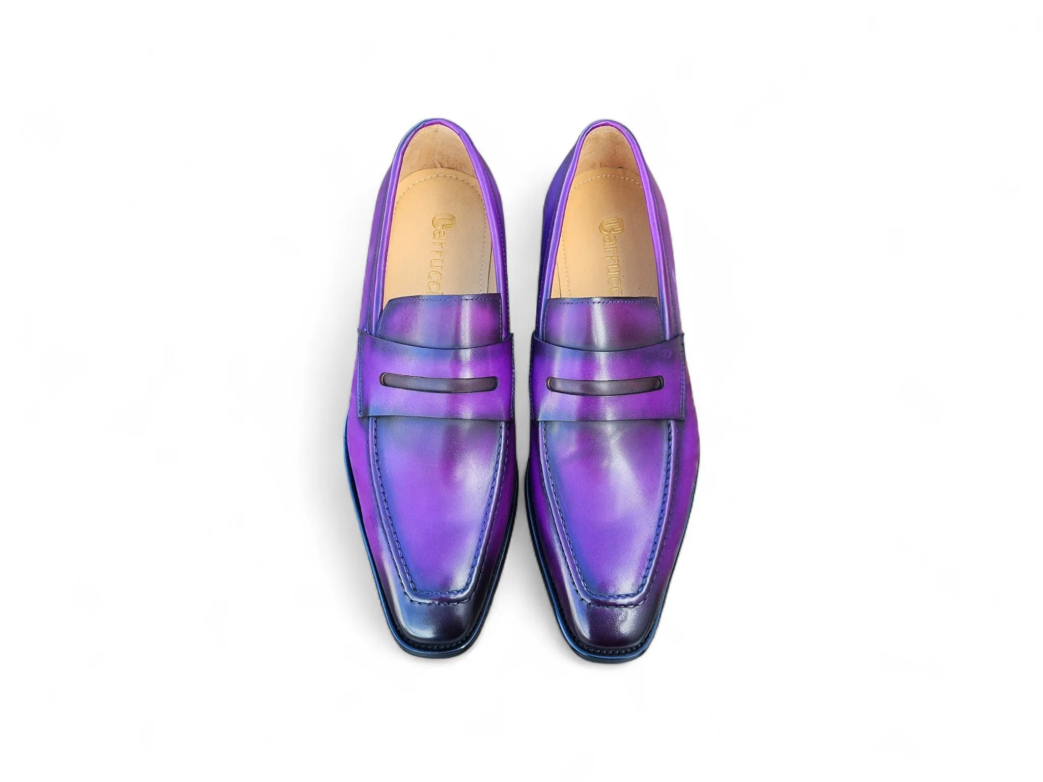 Patina Finished Penny Loafer Penny Loafers With Jeans