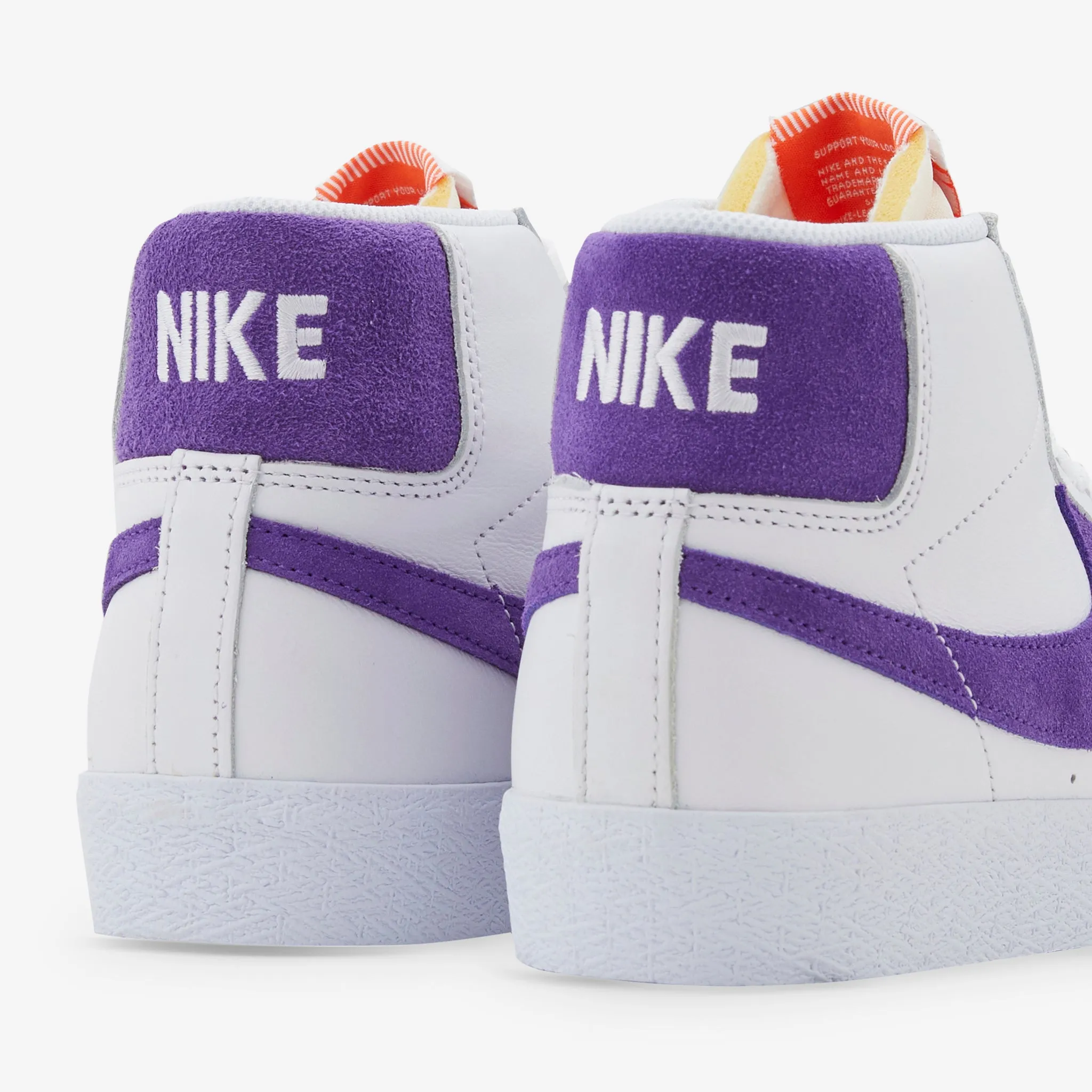 Nike Sb Janoski Shoes SB Zoom Blazer Mid White | Court Purple | White | Gum Light Brown