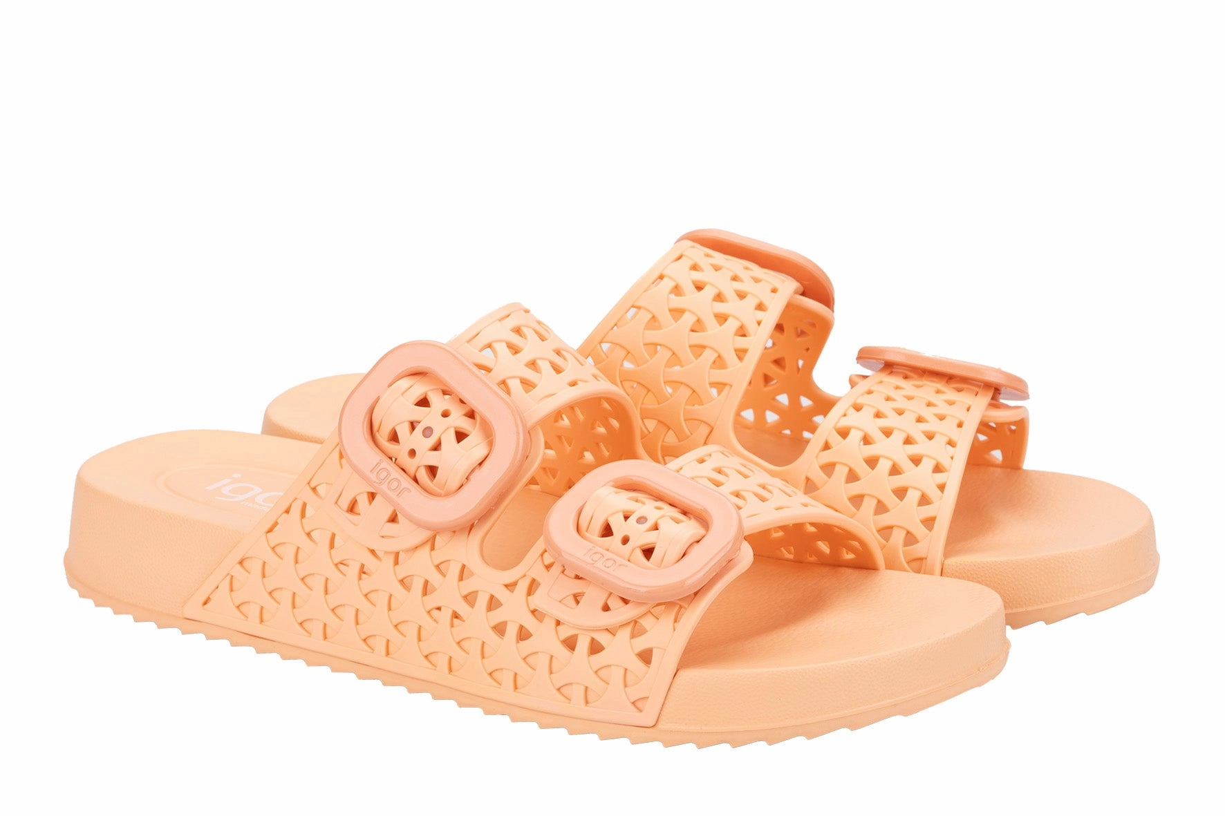 Igor Women's Habana Fresh Sandals - Apricot Indigo Rd Espadrilles
