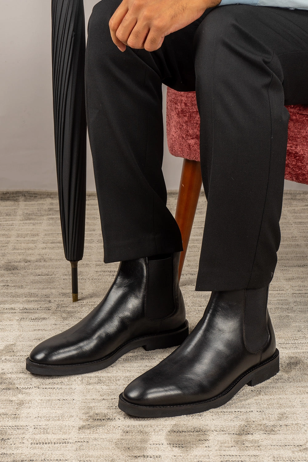 Chelsea Boots Shiny Michael Black