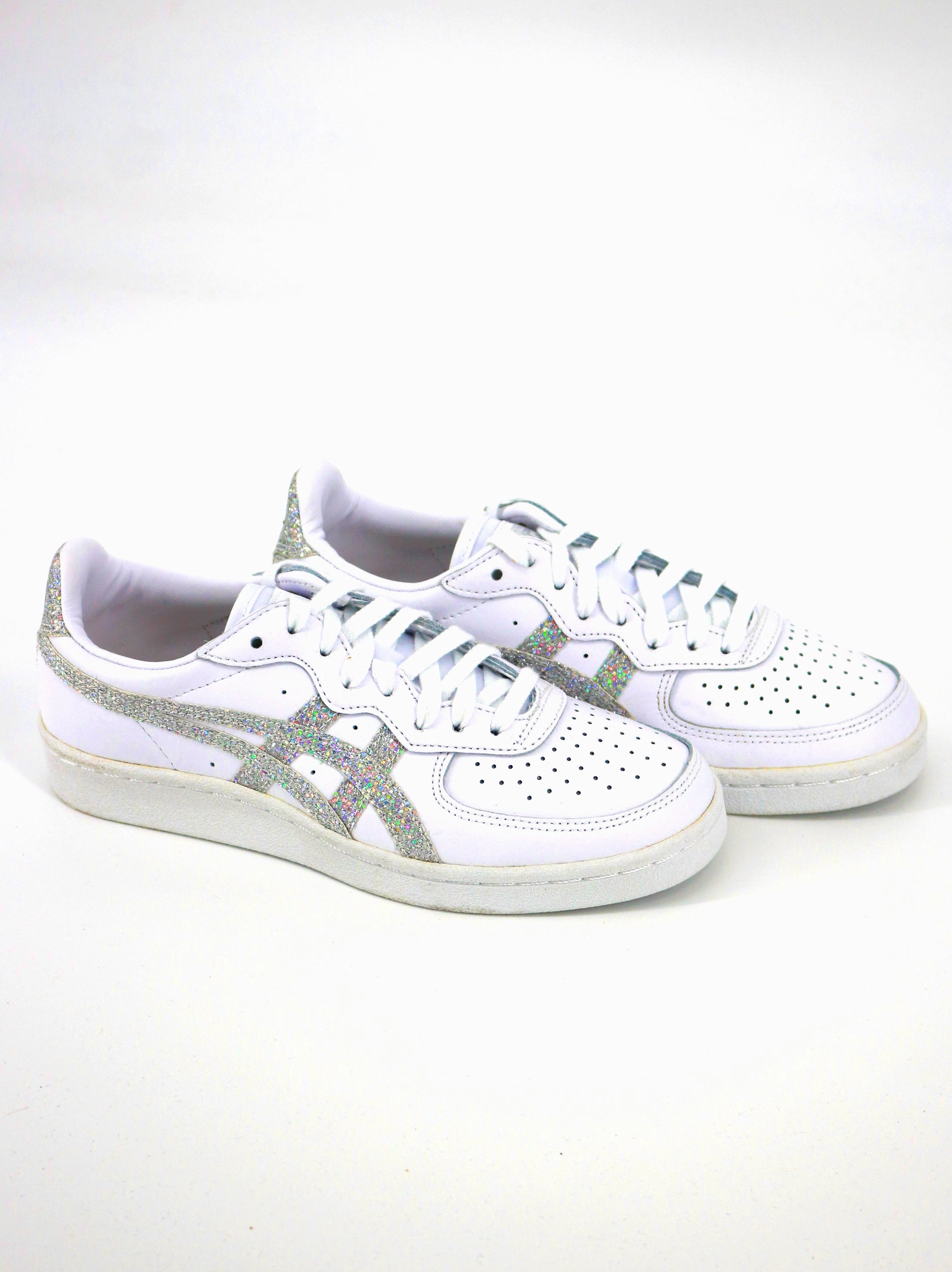 Kids Girl Brilliant Shoes,White Flat Business Shoes