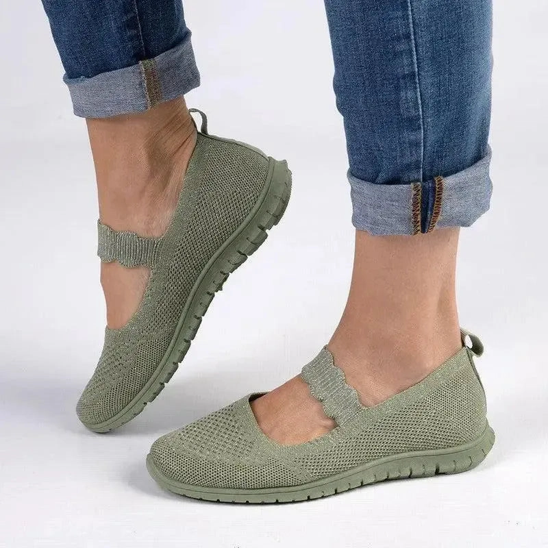 Soft Style by Hush Puppies Nan MJ Sneaker - Sage Amazon Brogues