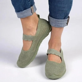 Soft Style by Hush Puppies Nan MJ Sneaker - Sage Summer Brogues