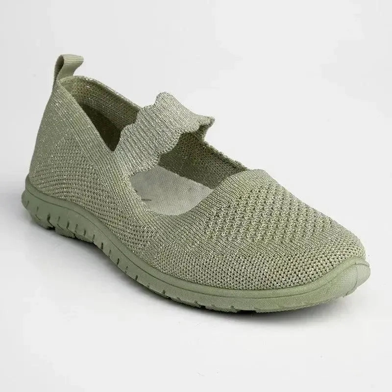 Soft Style by Hush Puppies Nan MJ Sneaker - Sage