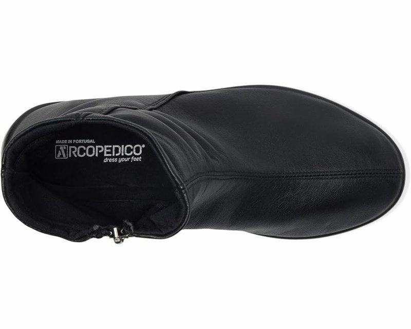 Arcopedico Women's Paluma - Gin Black Cork Sole Dress Shoes