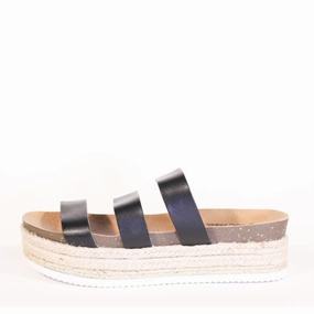 Costa Platform Slides Skechers Espadrilles