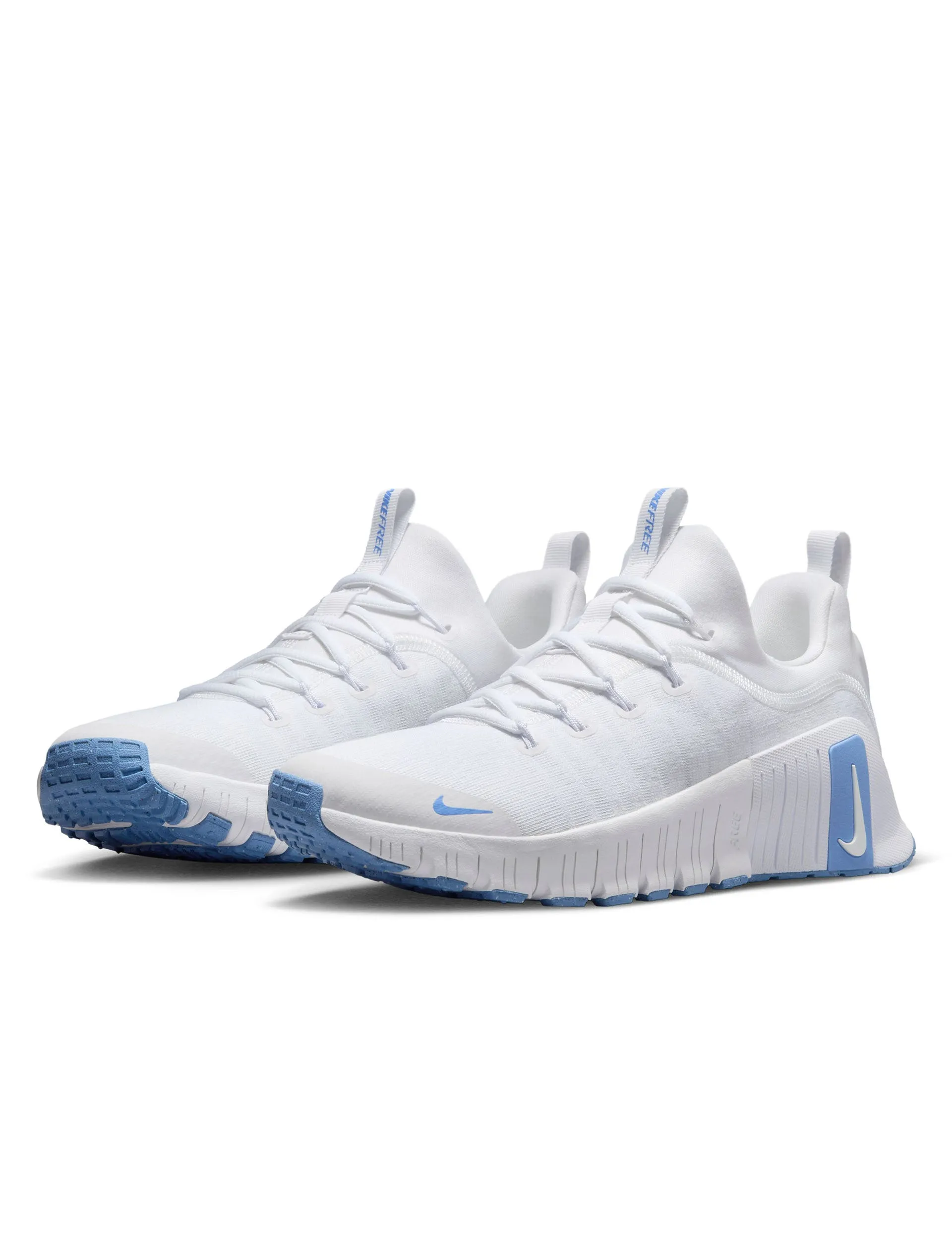 Nike Air Golf Shoes Free Metcon 6 Shoes - White/Royal Pulse