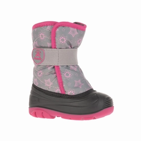 Waterproof Breathable Hiking Shoes Kamik Toddler's Snobug 4 Boot Gray/Fuscia