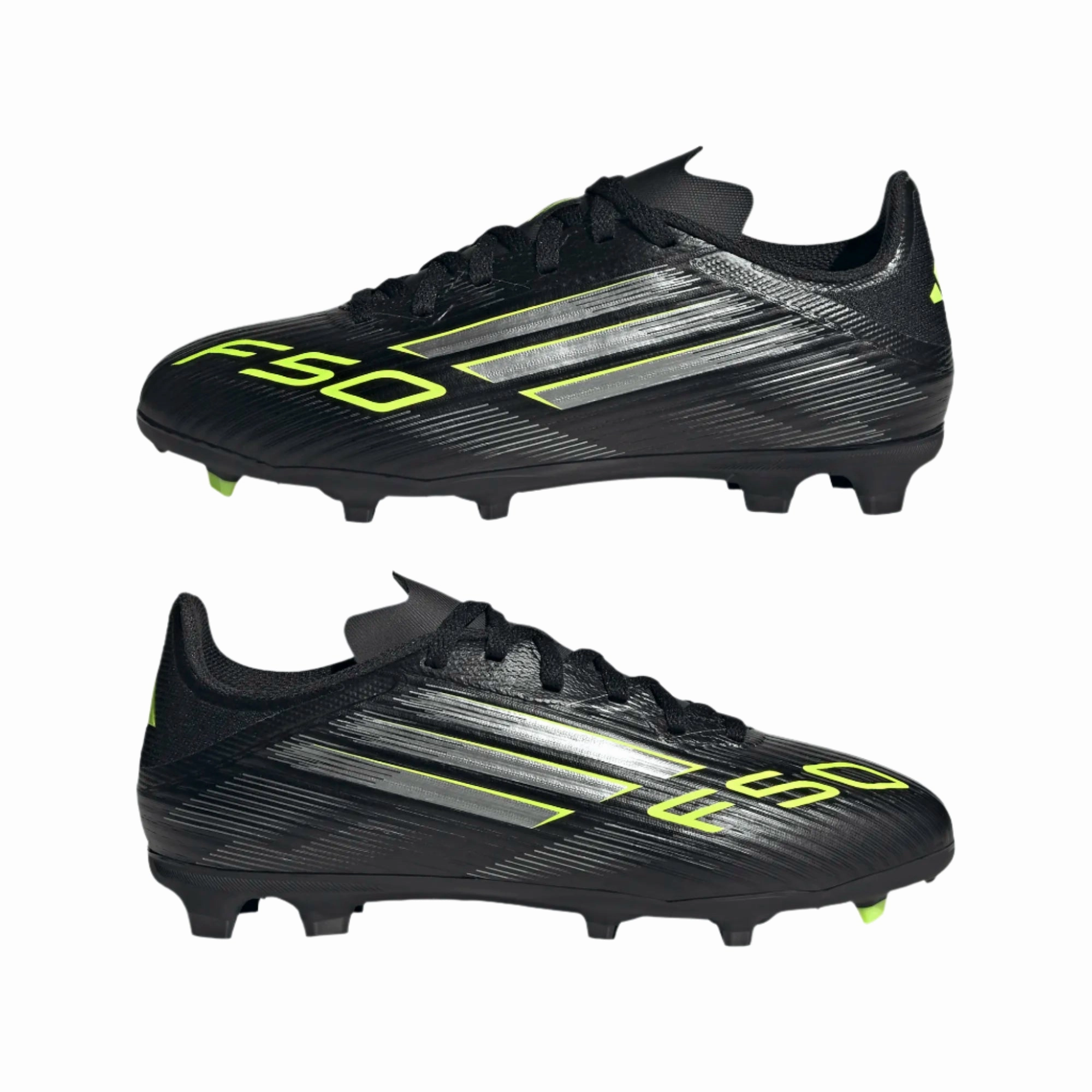 Adidas Junior Football Boot F50 League FG/MG J Black/Carbon/Luclem Best Way To Dry Soccer Cleats