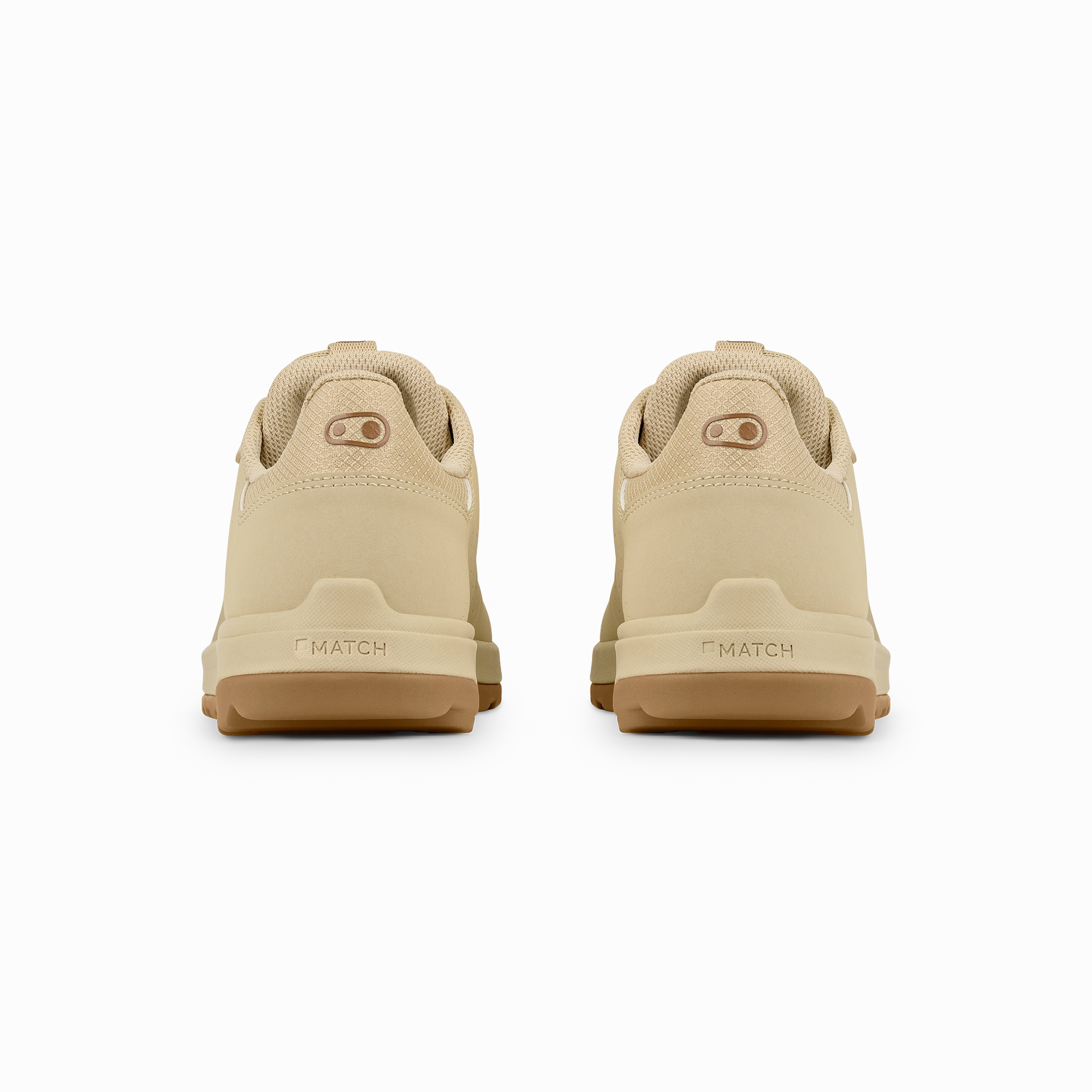 Stamp Trail Speed Lace Flat Shoes - Sand/Gum