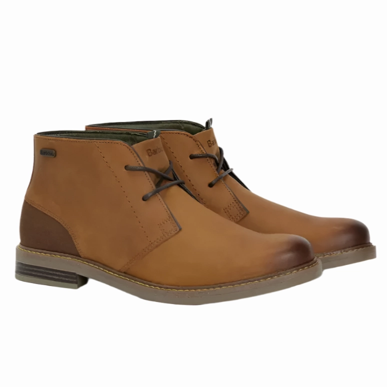 Barbour Mens Boot Redhead Timber Tan Bean Boots