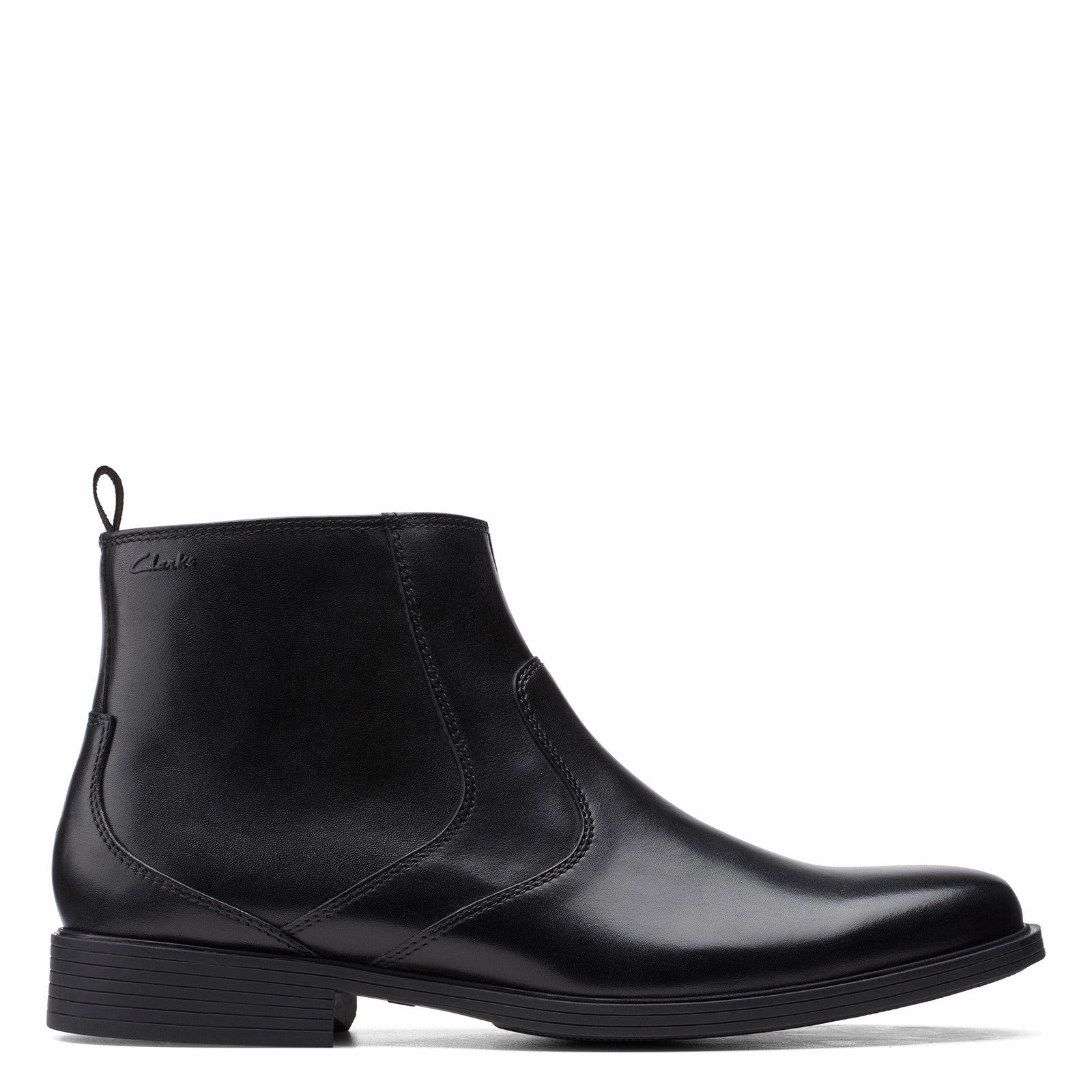 Men's Clarks, Whiddon Zip Boot Giorgio Dress Shoes