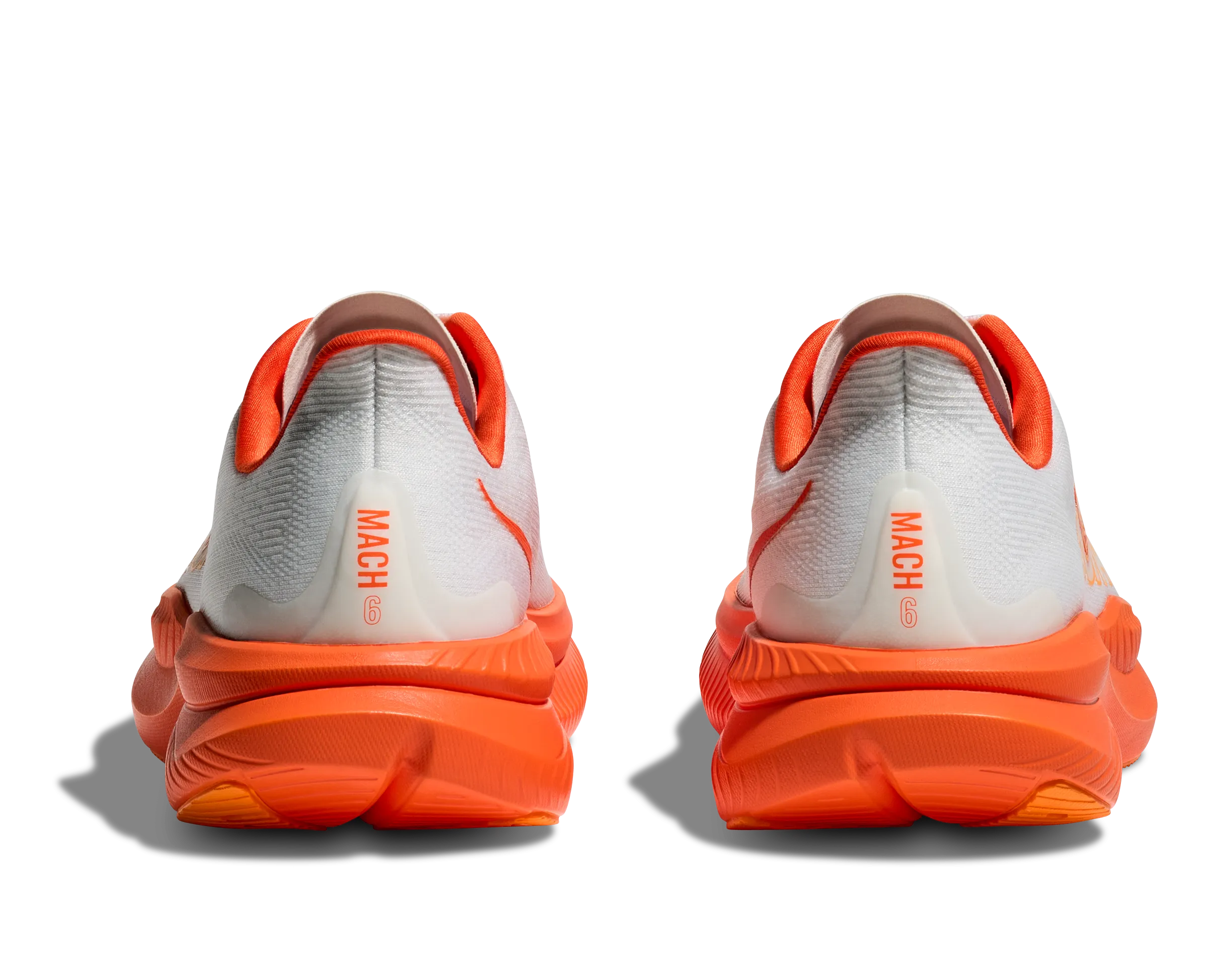 HOKA Men's Mach 6 - FROST / LAVA Popular Trail Running Shoes