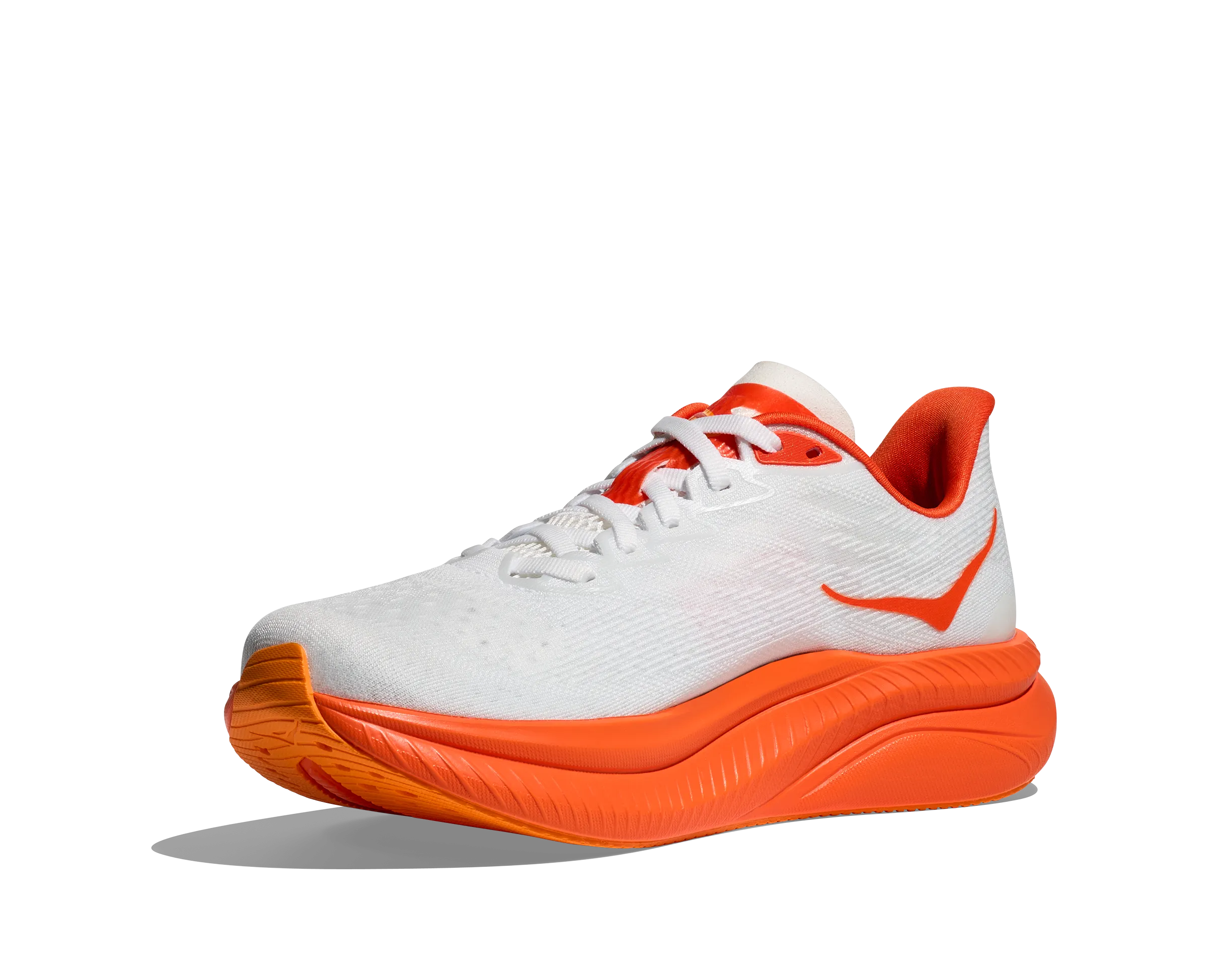 Us Made Running Shoes HOKA Men's Mach 6 - FROST / LAVA