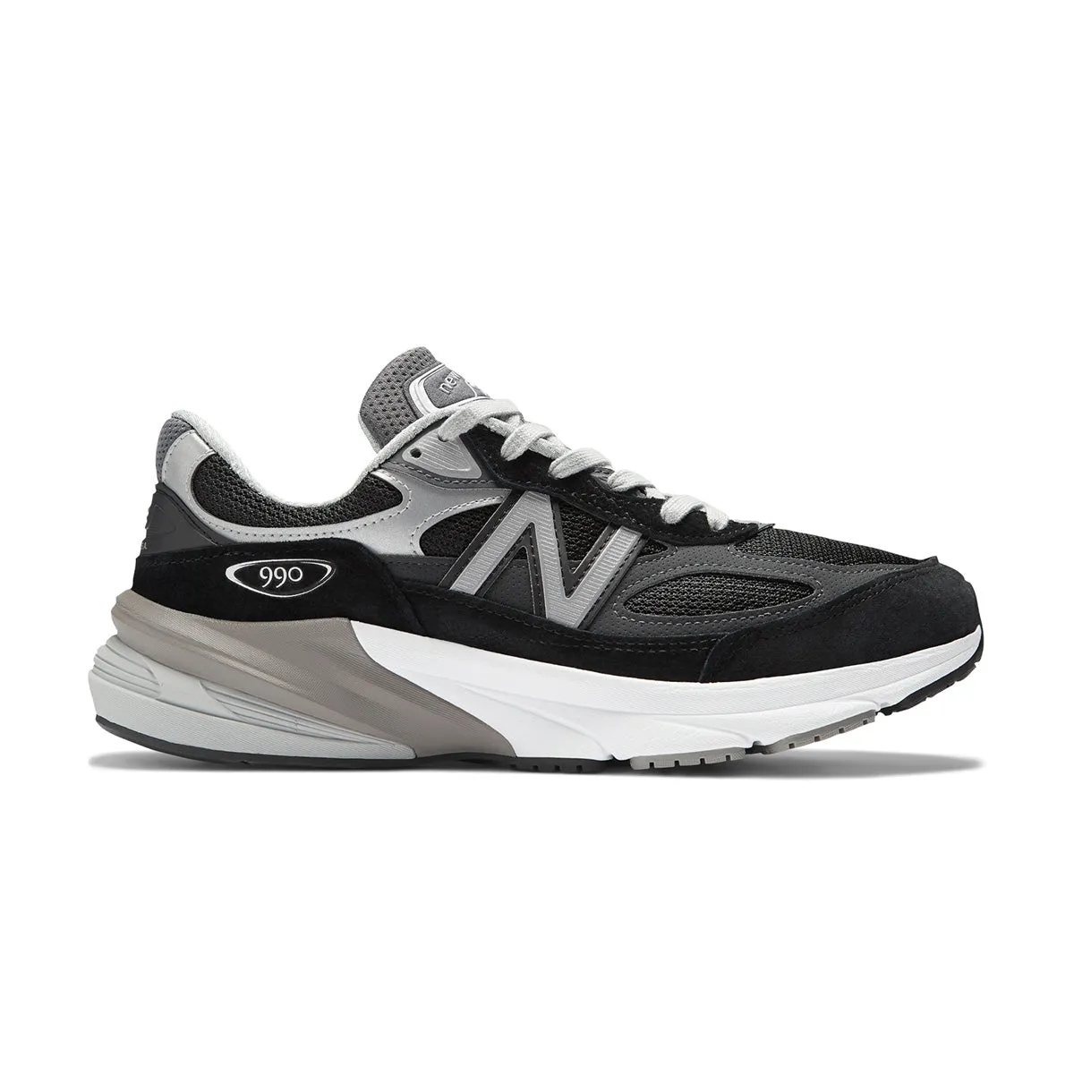 Women's New Balance Sneakers 327 in USA Wmns 990v6 'Black White'