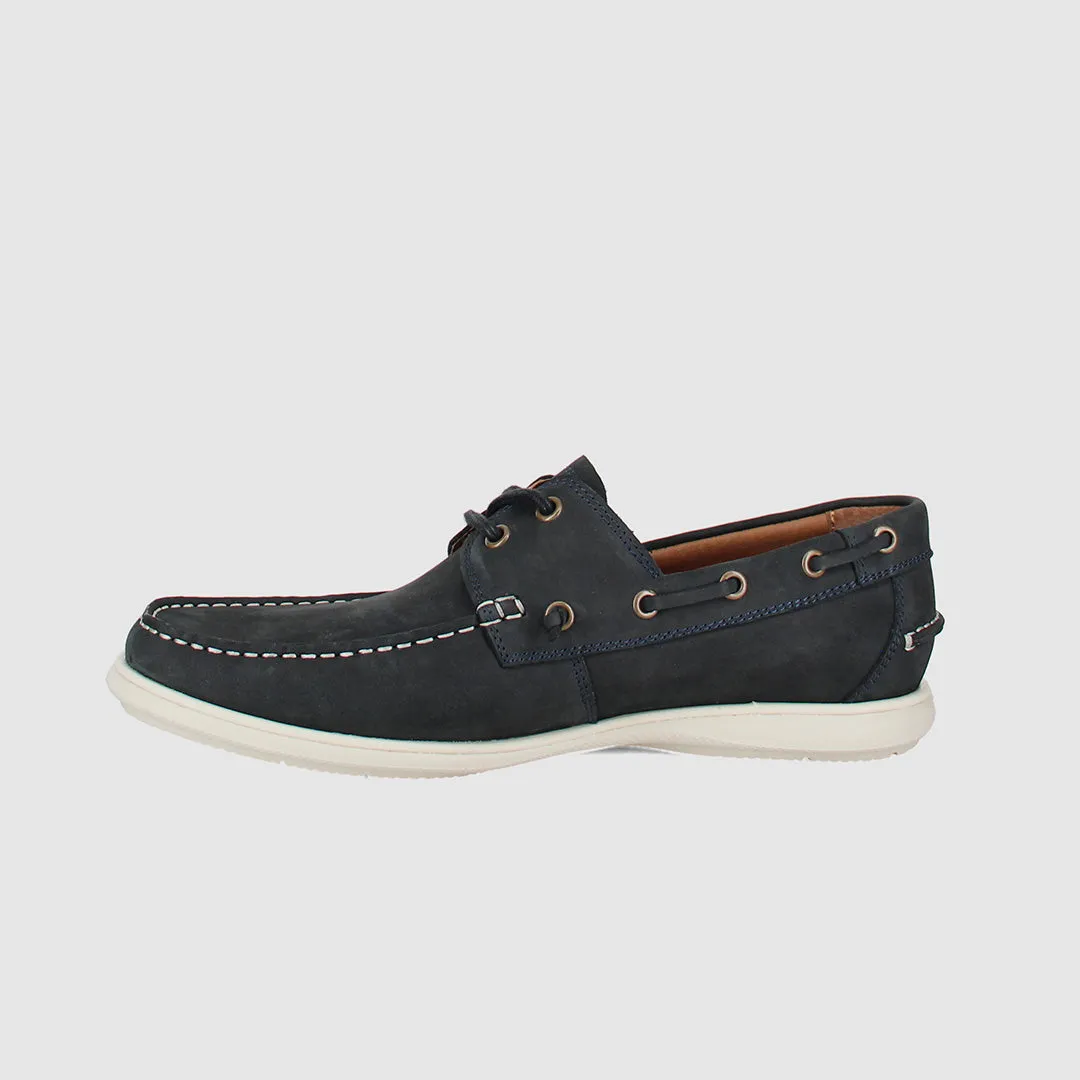 V Casual Shoes Exeter Boat Shoes Indigo