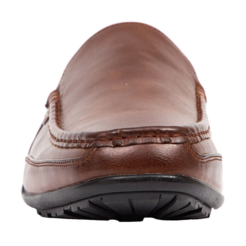 Slip On Comfy Shoes Men's Drive in Brown