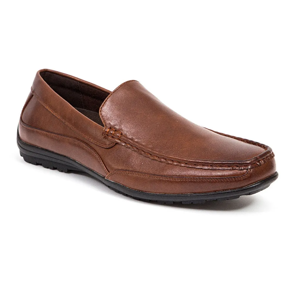 Men's Drive in Brown Literide Work Slip-on