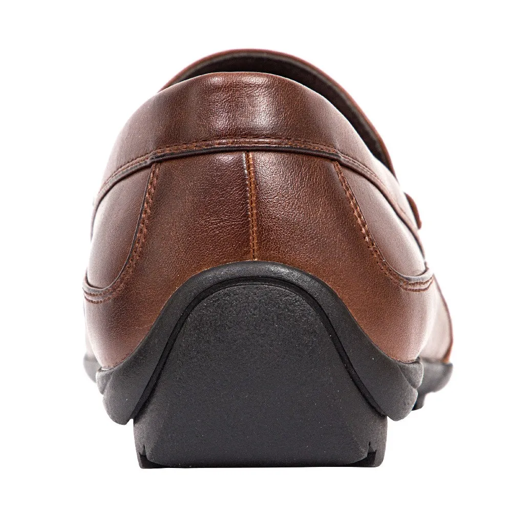 Men's Drive in Brown Work Shoes Slip On