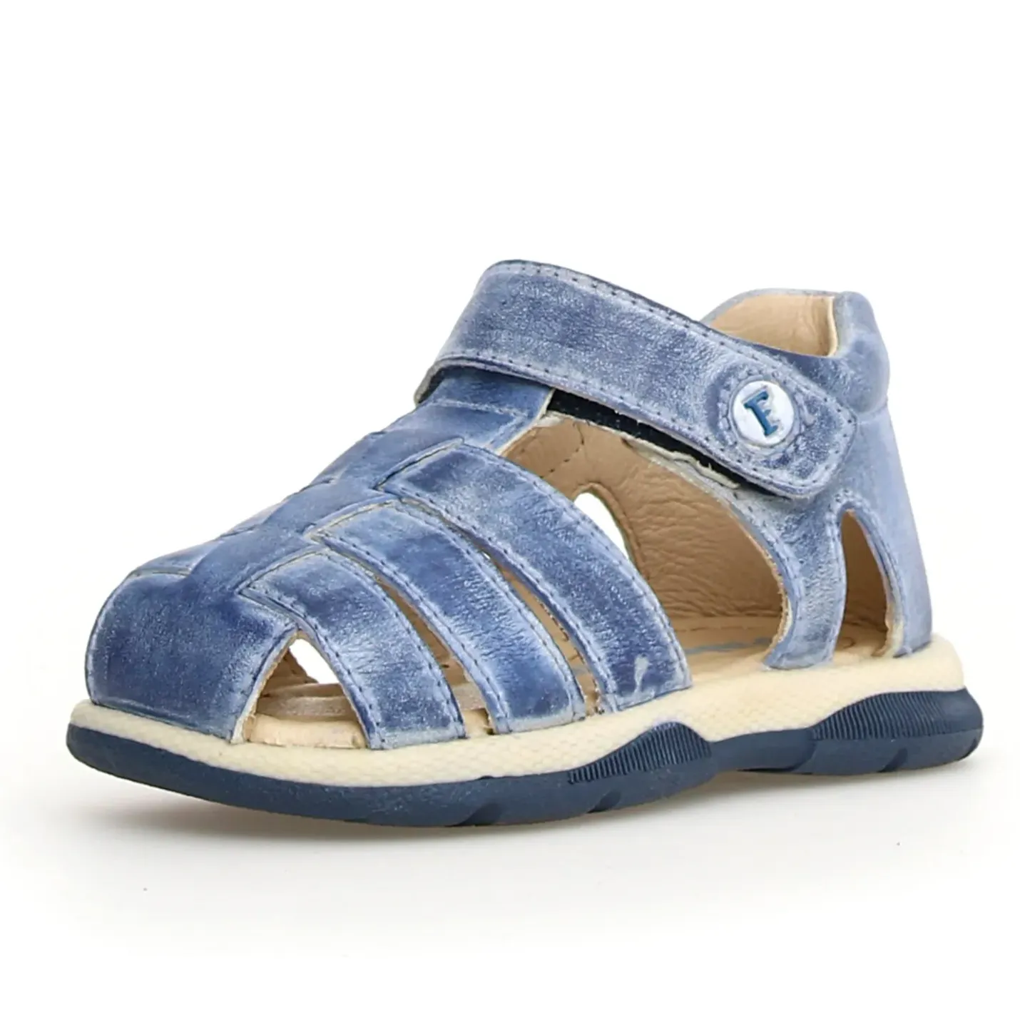 Falcotto Boy's Orsis Sandals - Azure Scarpe Espadrilles