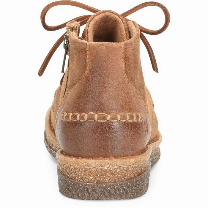 Born Women's Analia - Clay Distressed Dress Wedge Shoes For