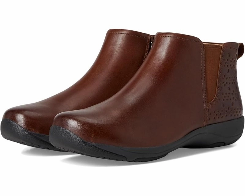 Dansko Women's Sherry - Cinnamon Waxy Burnished Teenage Dress Shoes