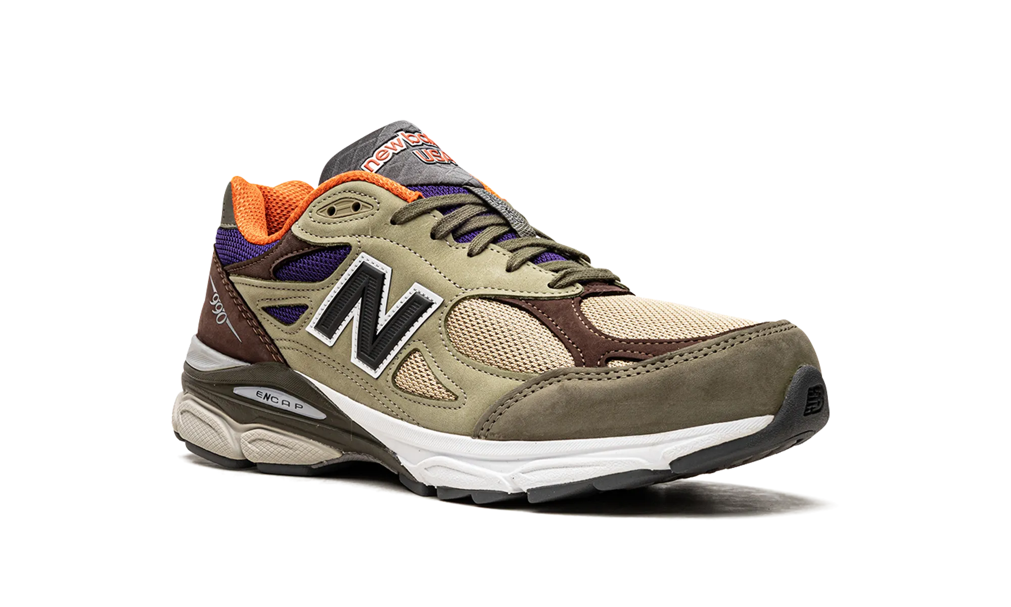 Popular Women's New Balance 990v3 Made In USA "Teddy Santis - Khaki"