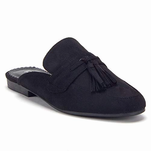 Women's Lux Tassel Slip On Loafers Flats Mule Shoes Shoes Flat Pedals