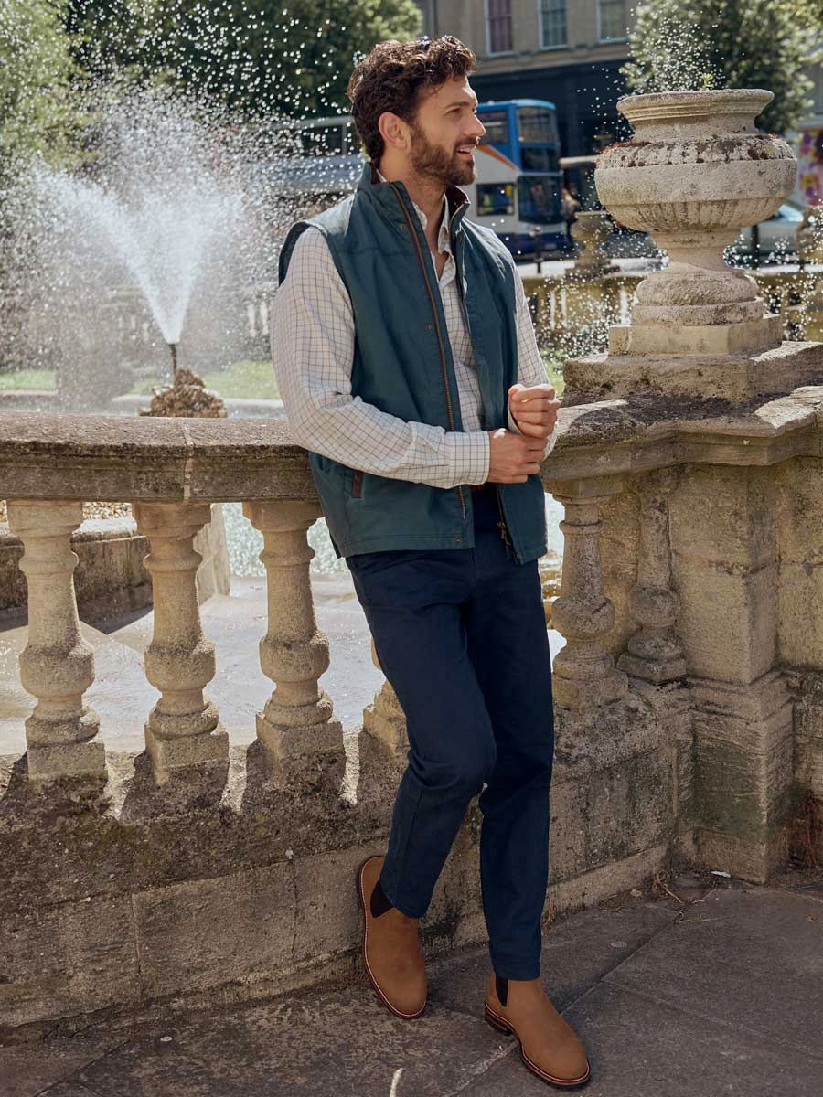 DUBARRY Ofaly Ankle Boots - Mens - Brown Camel Chelsea Boots