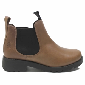 Alberto Guardiani Chelsea Boots Fly London RIKA894FLY Rug Leather Women's Ankle Boots - UK 5 - US 7.5-8 Women - EU 38
