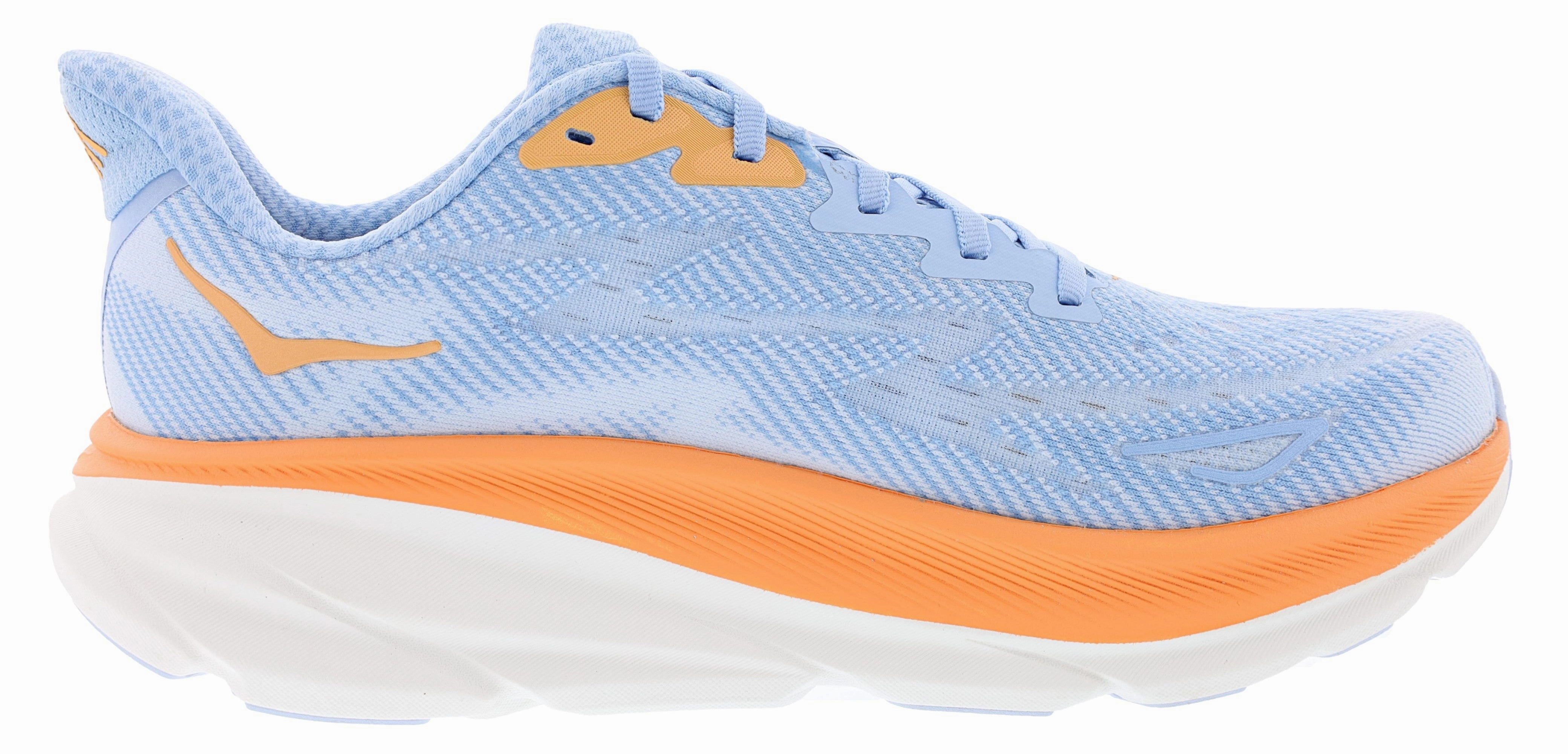 Hoka Clifton 9 Women's Wide Width Cushioned Running Shoes Best Cushioned Running Shoes For Walking