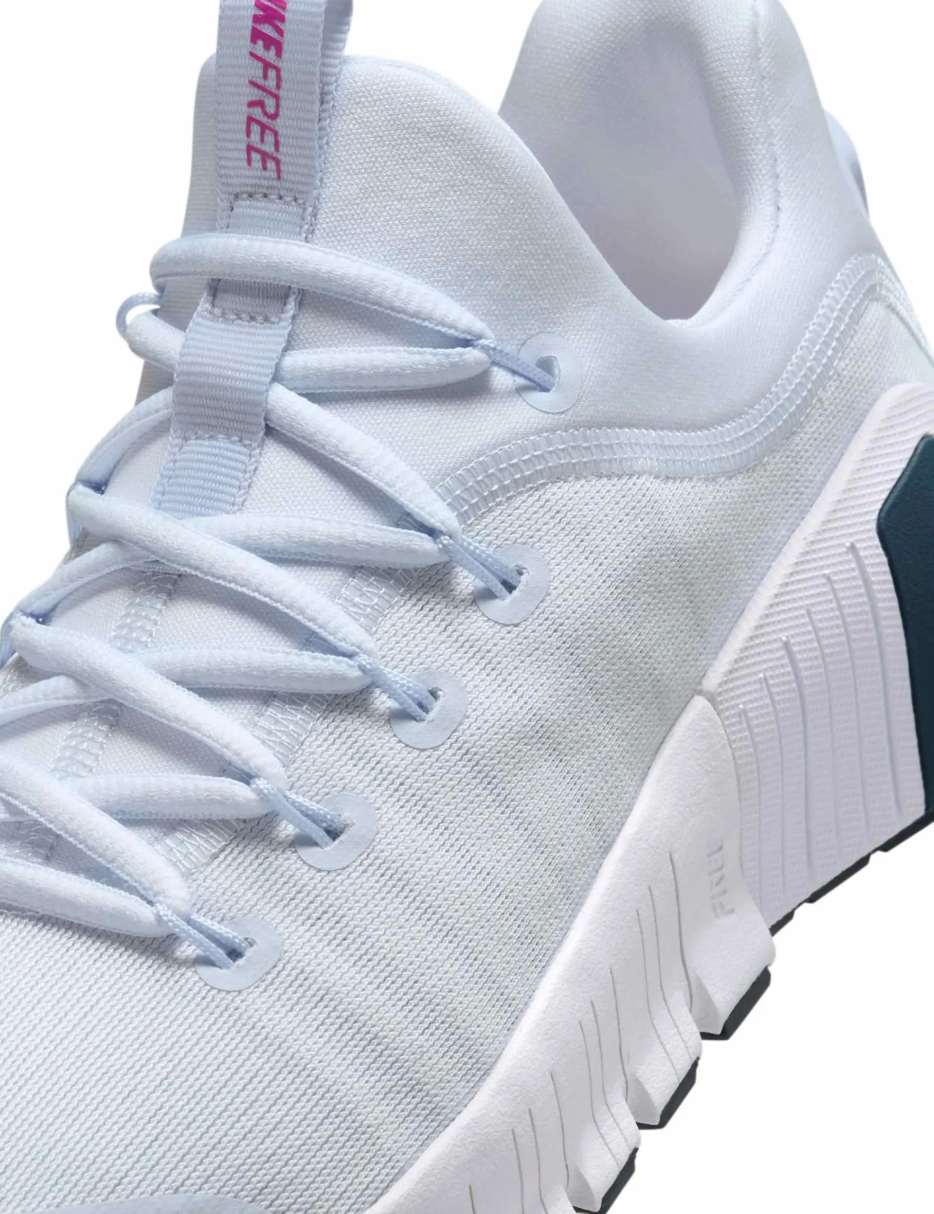 Retro Style Nike Shoes Free Metcon 6 Shoes - Football Grey/Armoury Navy/Hot Fuchsia