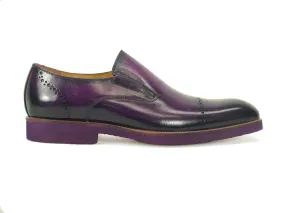 Proenza Schouler Monogram Loafers Chic Patina Finish Calfskin Slip-on