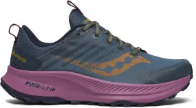 Trail Running Shoes 2023 Saucony Ride TR2 GORE-TEX Womens Trail Running Shoes - Blue