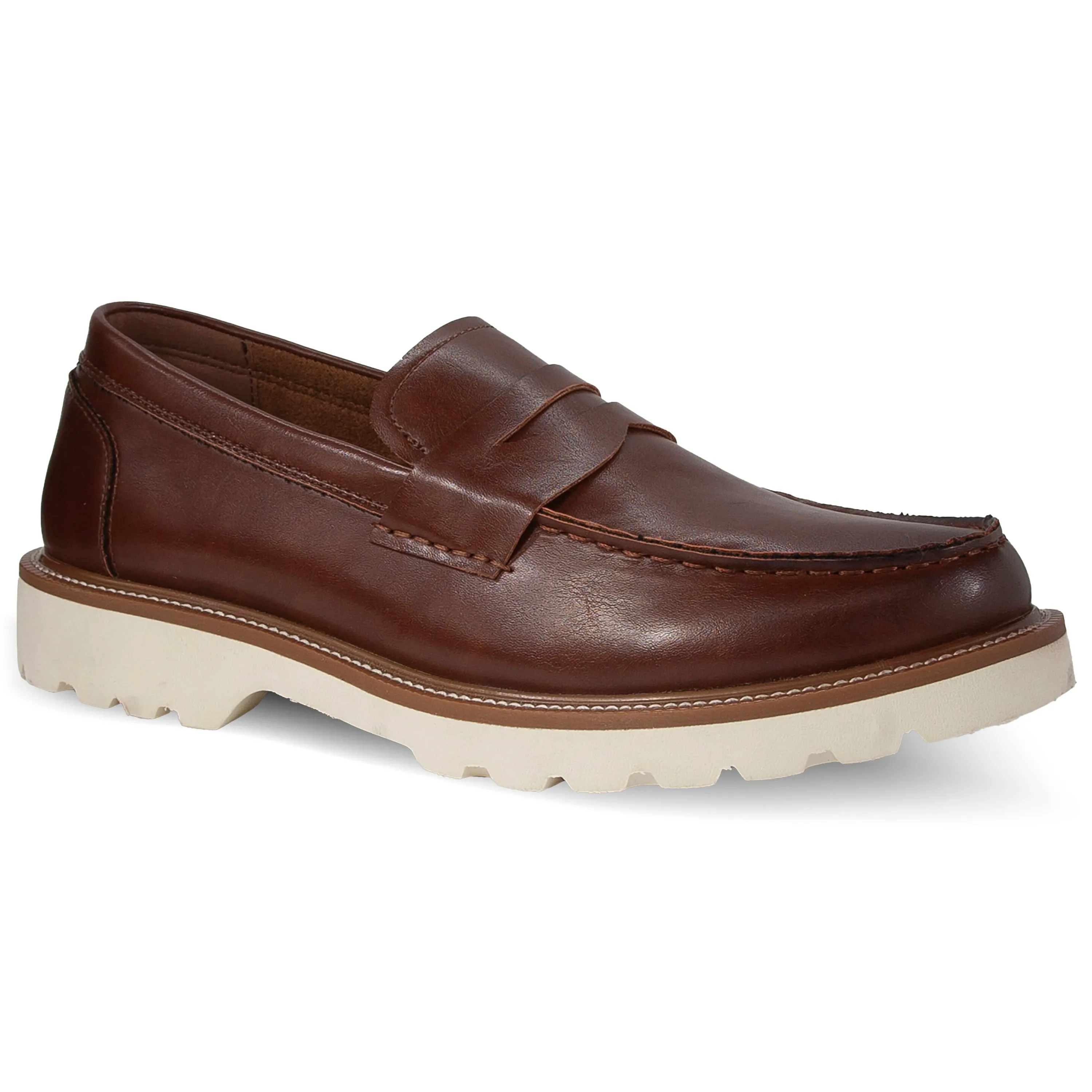 Men's Infinity in Brown - SUPRO INSIDE Snow Slip Ons