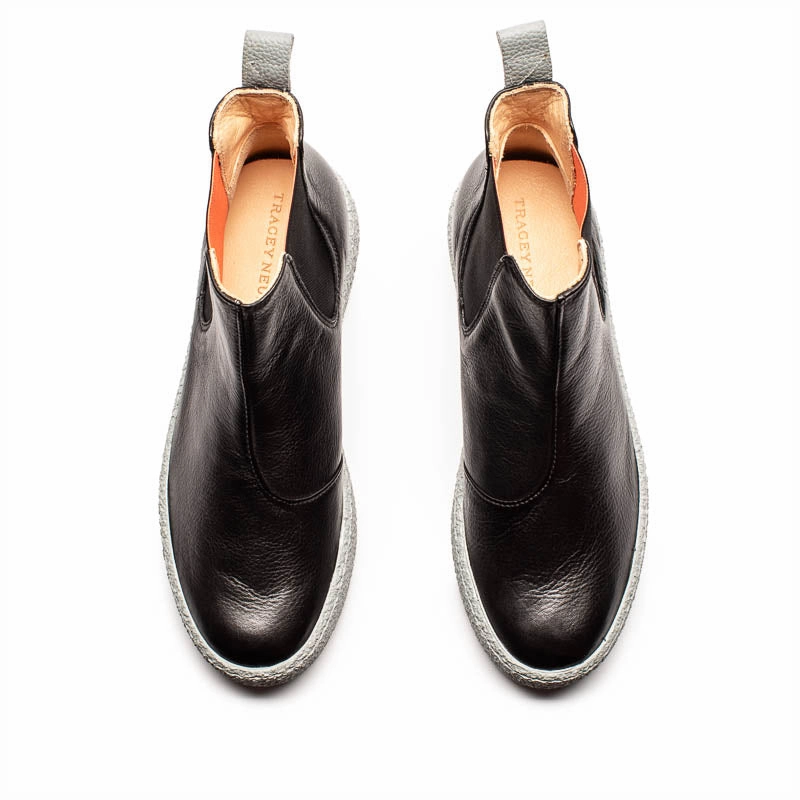 GEORGE Platform Rain | Leather Boots Chelsea Boots Lace Up