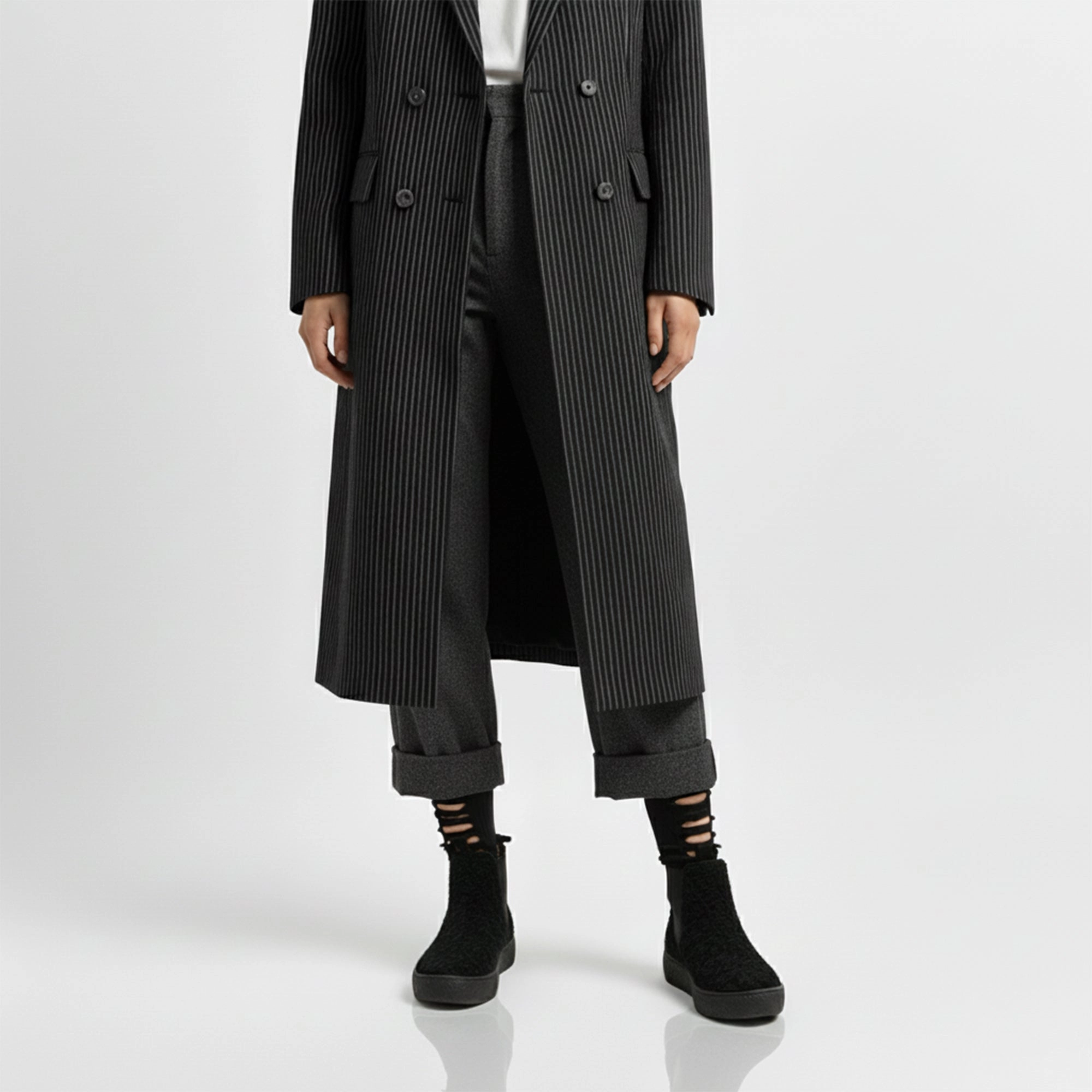 Rainbow Chelsea Boots GEORGE PLATFORM Sooty | Chelsea Boots