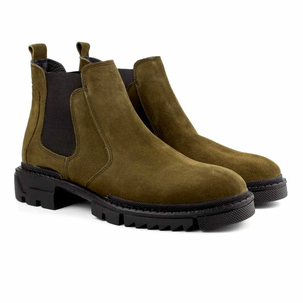 Gherardo Army Men's Genuine Suede Leather Boots Dolce Vita Boots