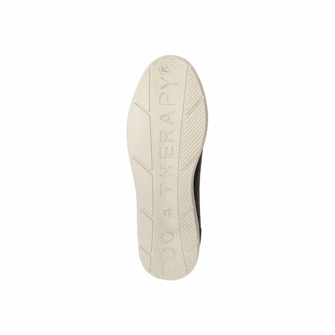 The Row Flat Shoes Glide  Women's Orthopedic Diabetic Shoes with White Sole (TDO 606.17-W)