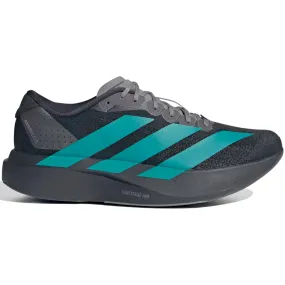 Men's Adizero EVO SL Running Shoes Core Black / Pure Teal / Grey Four Adidas Shoes Recycled Ocean Plastic
