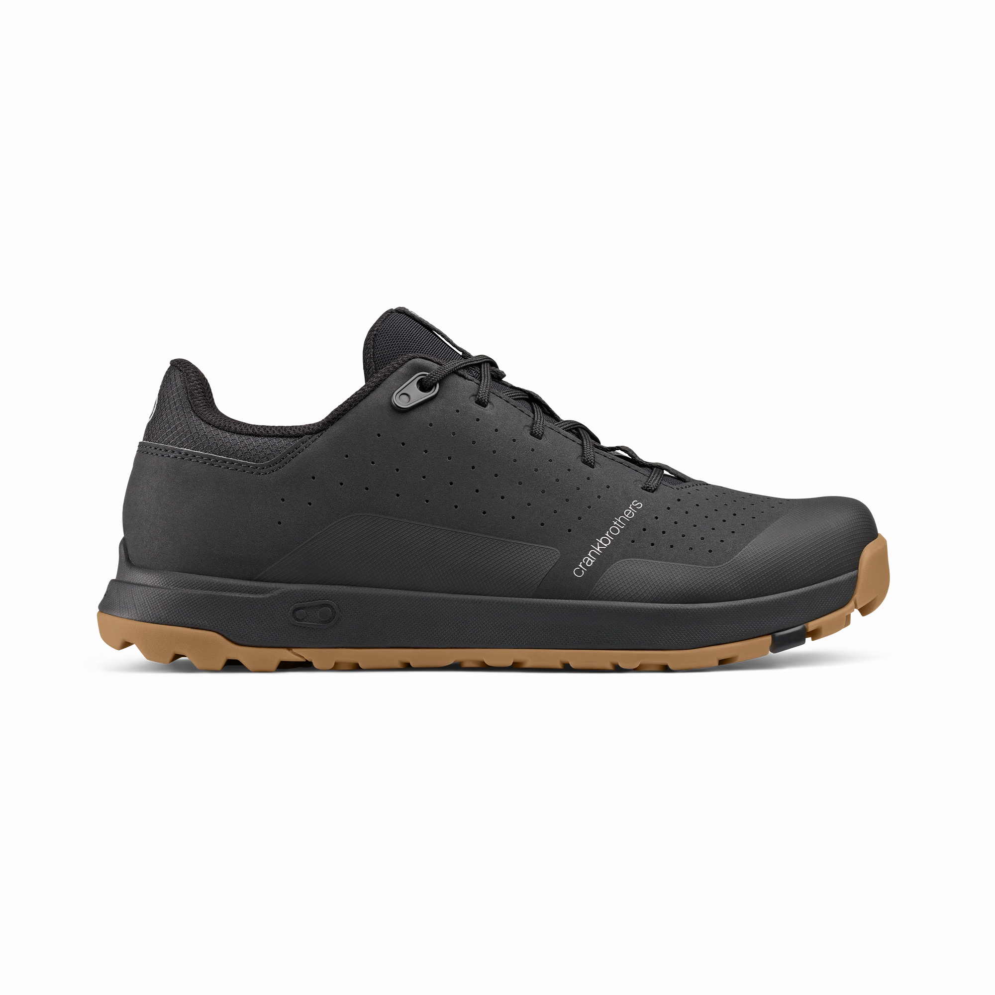 Mallet Trail Lace Clip-In Shoes - Black/Gum Mid Rise Trail Running Shoes