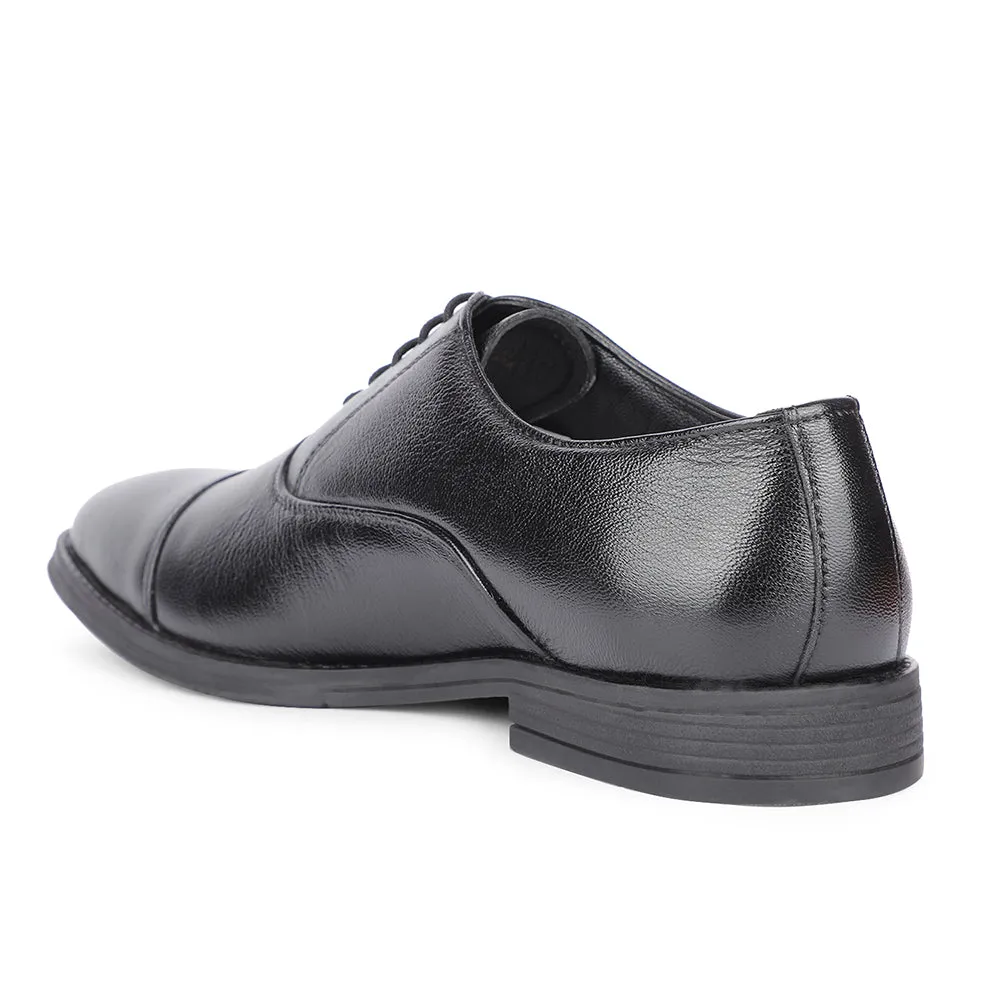 Derby Type Shoes Healers Formal Black Lacing Derby Shoes For Men S201-04 By Liberty