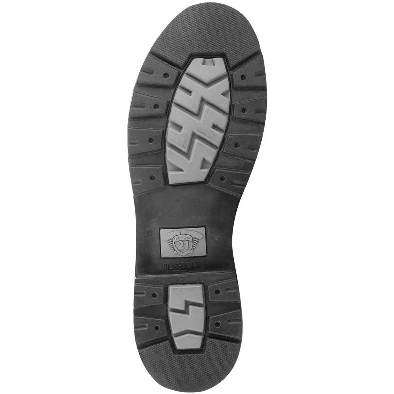 'Highway 21' Tall 12" Primary Engineer Boot - Black Crochet Boots