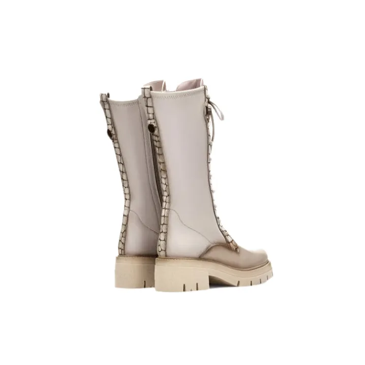 Military Surplus Combat Boots Hispanitas Womens Boot Texas-I21 Vanilla